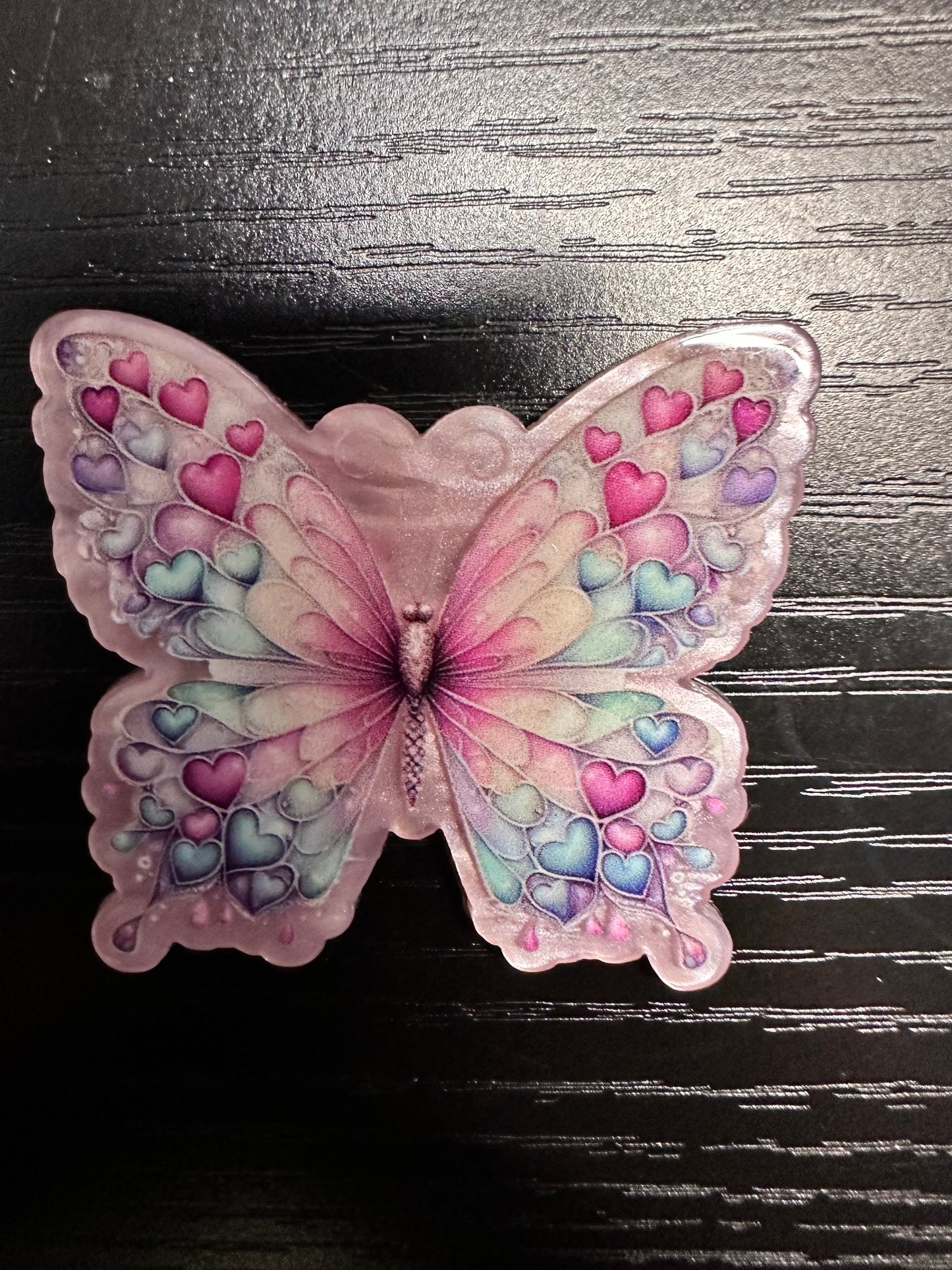 Butterfly Badge Reel/Pop Socket