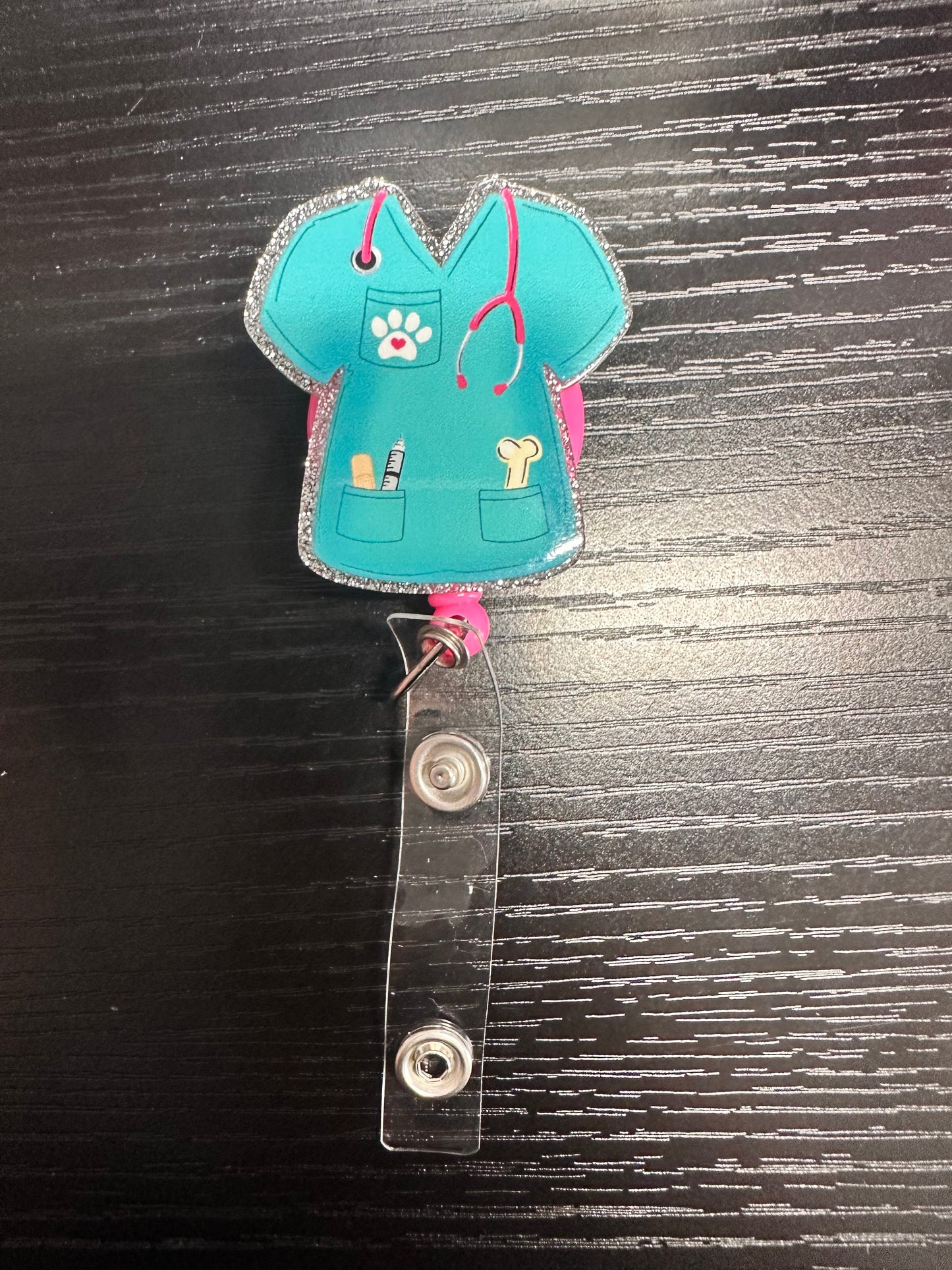 Scrubs Badge Reel/Pop Socket