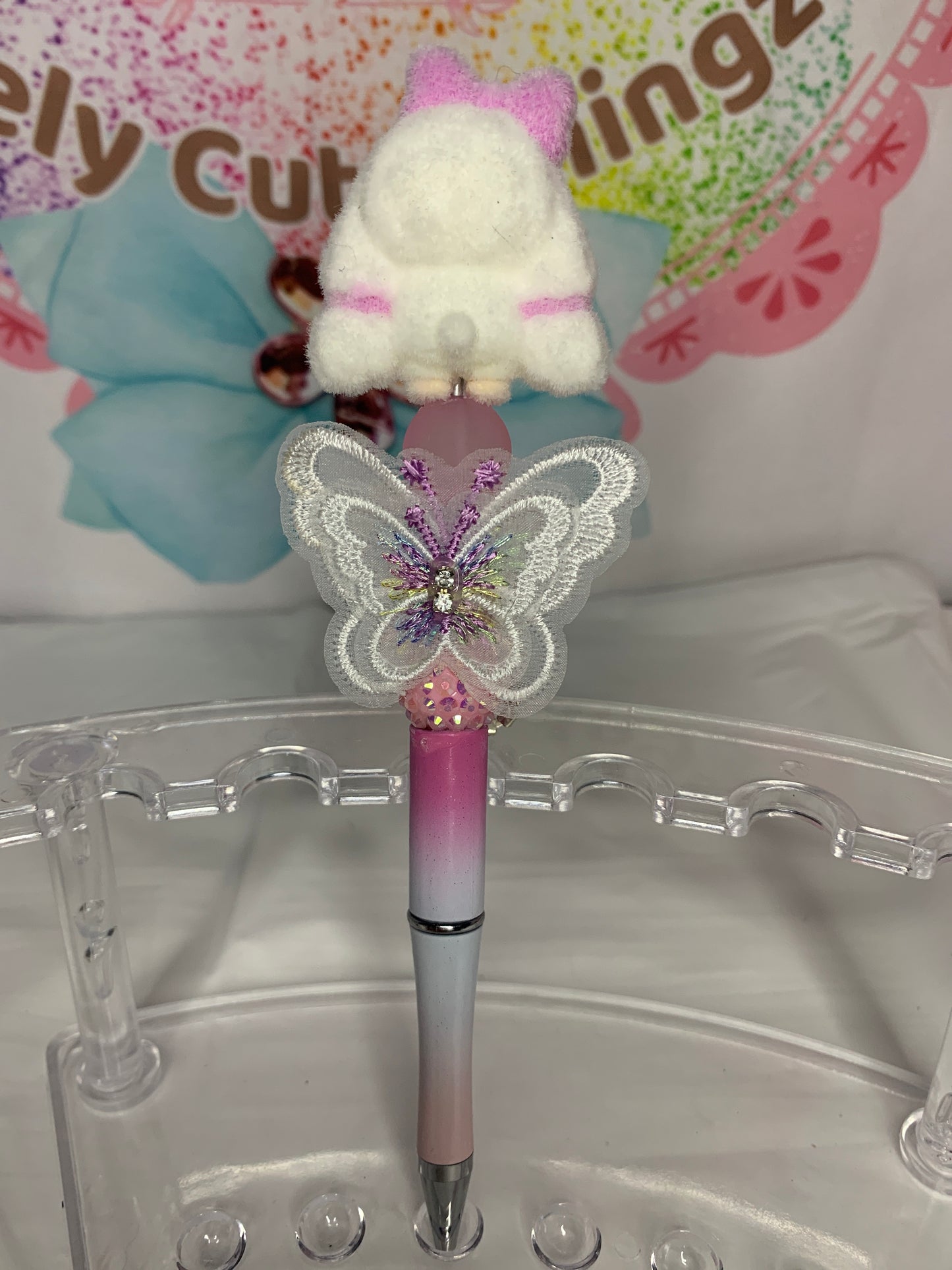 White/Purple BB3 Pen