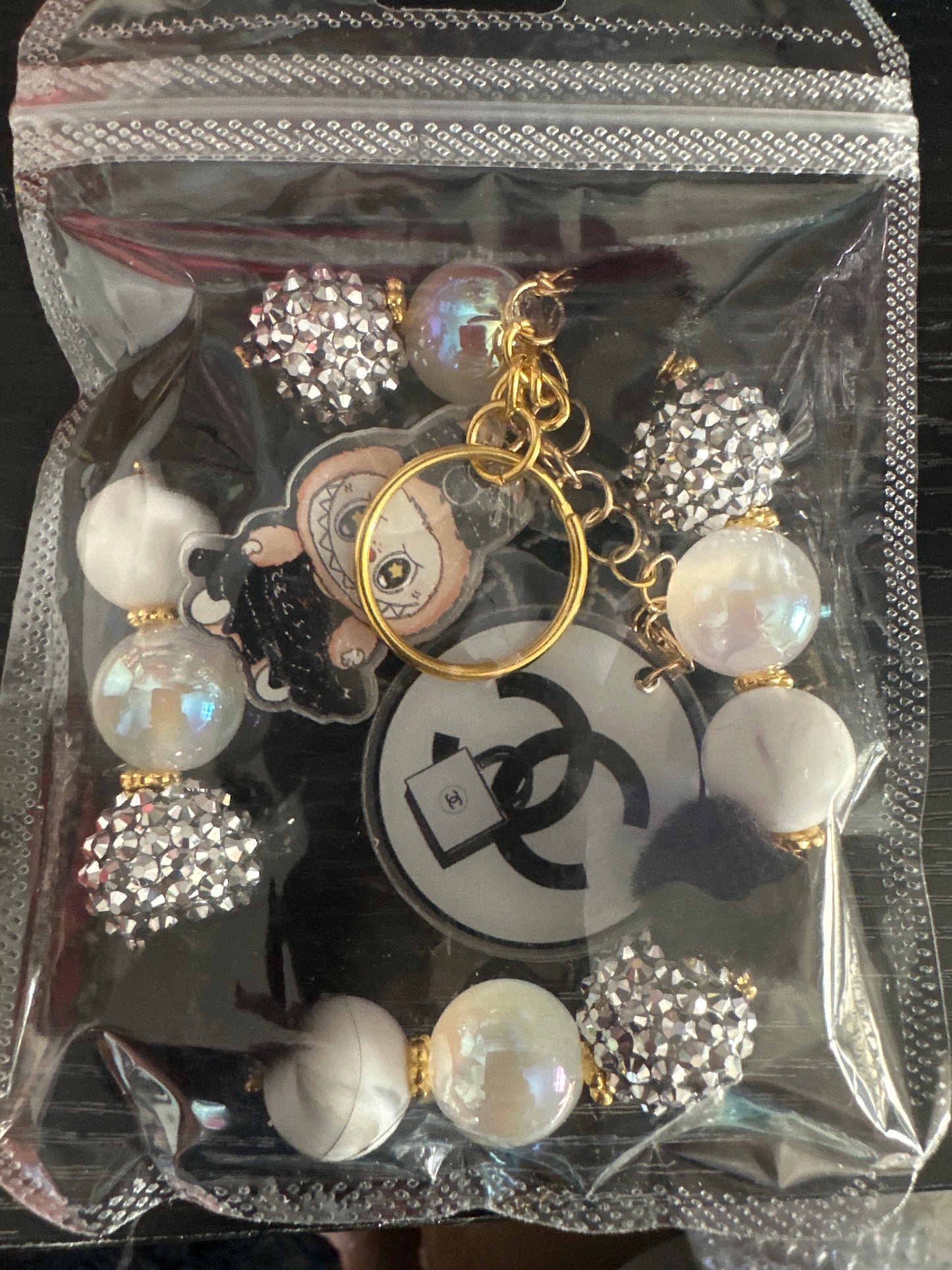 CC and BuBu Keychain