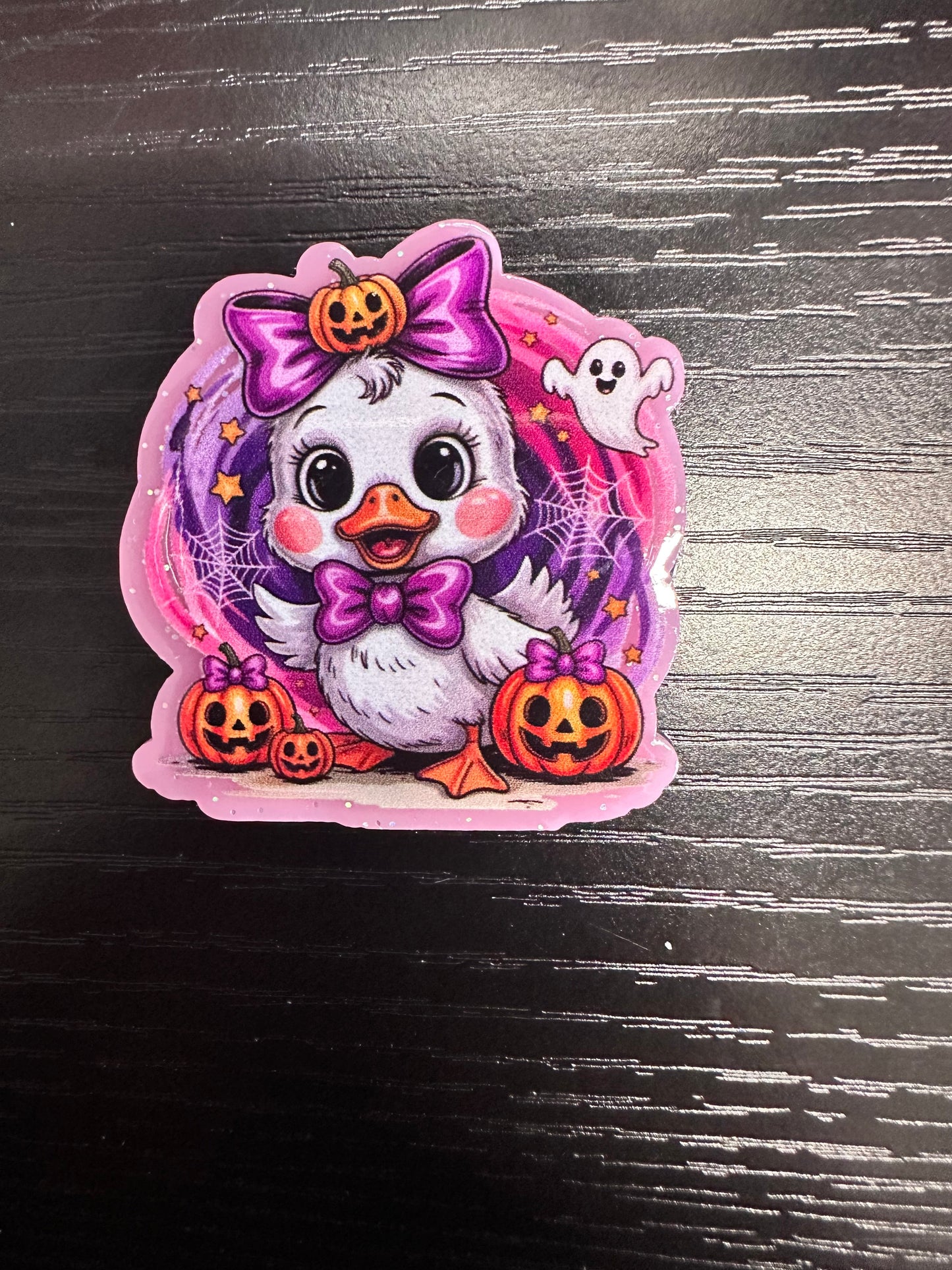 Duck Halloween Badge Reel/Pop Socket