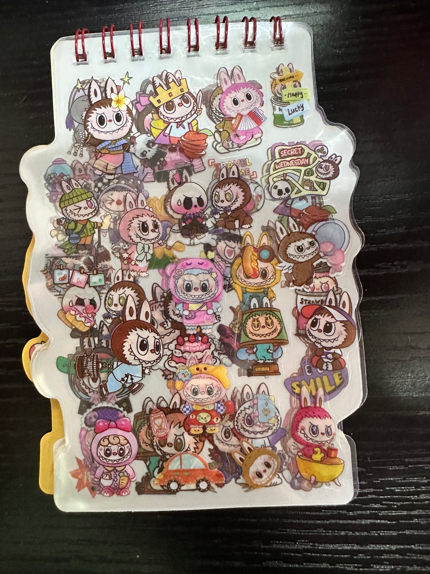 Labubu Notepad & Sticker Book