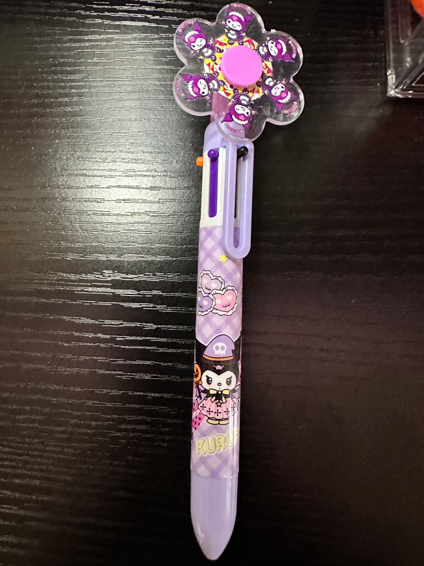 Kuromi Spinner Pen