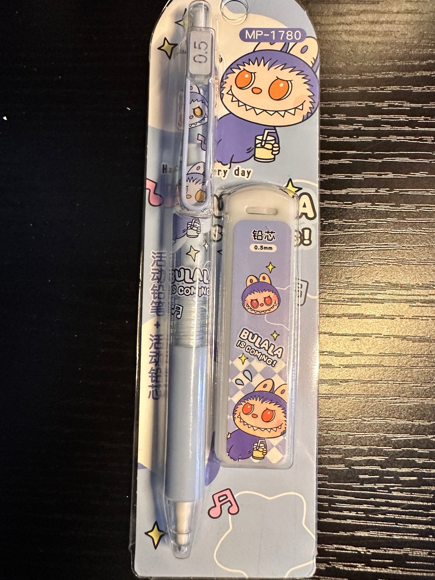 Labubu Mechanical Pencils (0.5mm)