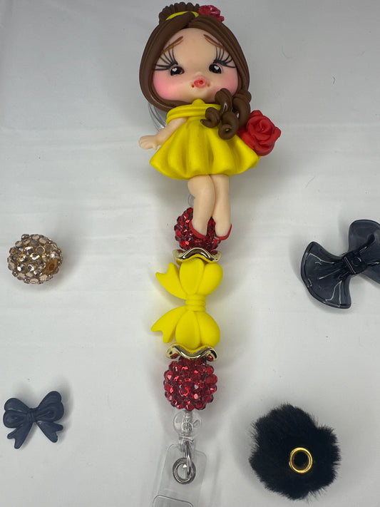 Belle badge reel