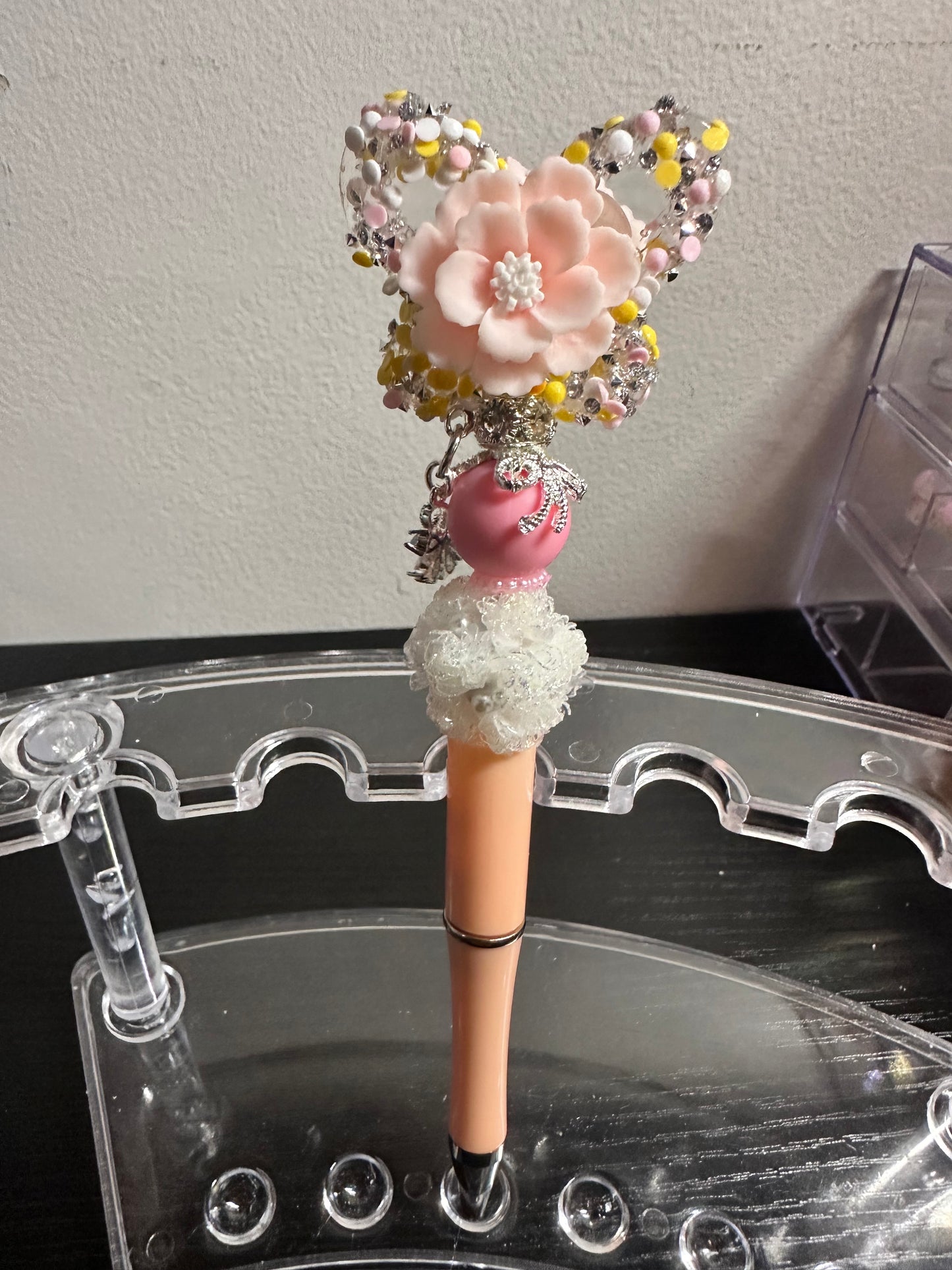 Butterfly Flower Pen