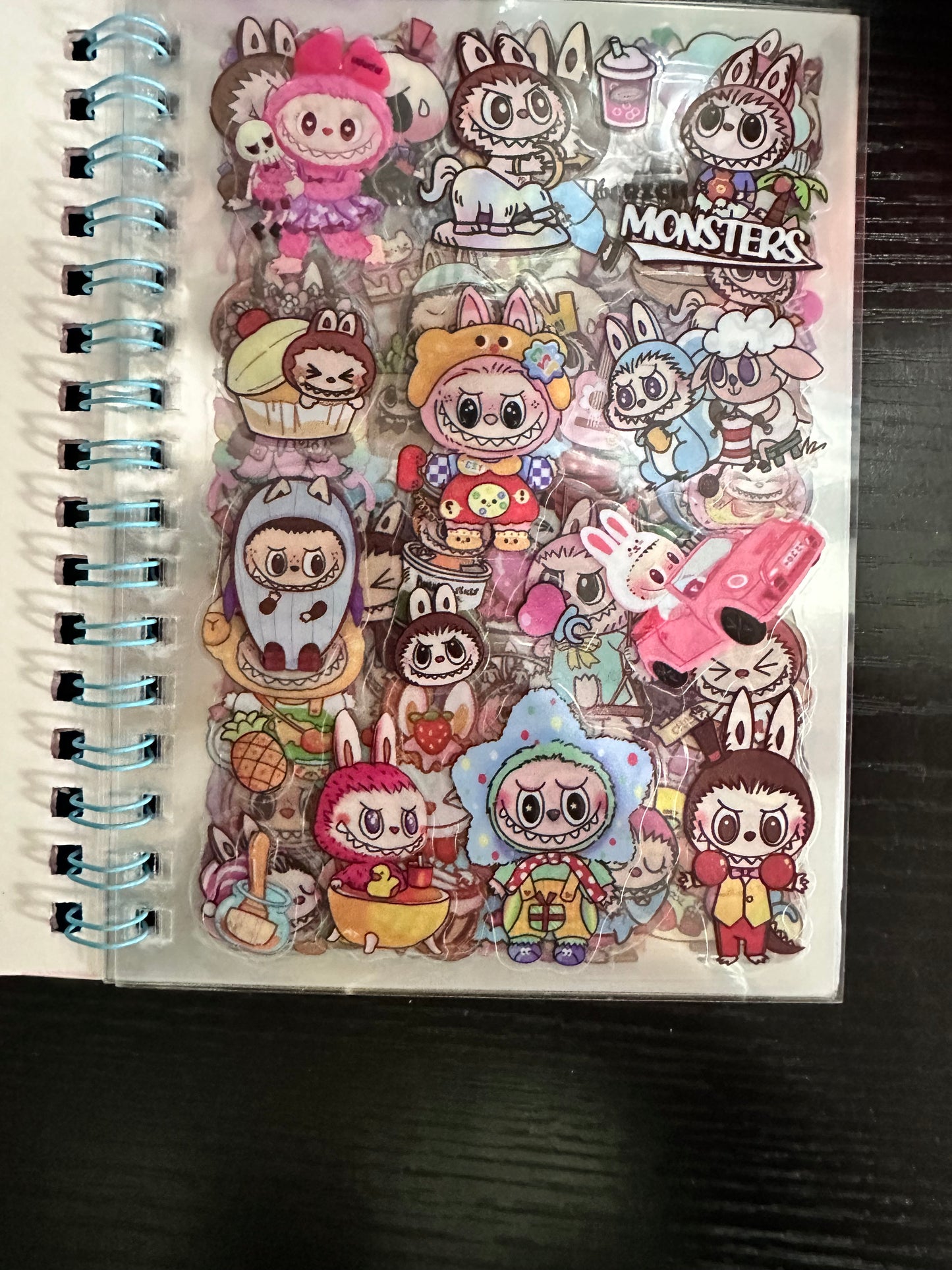 Labubu Notebook & Sticker Book