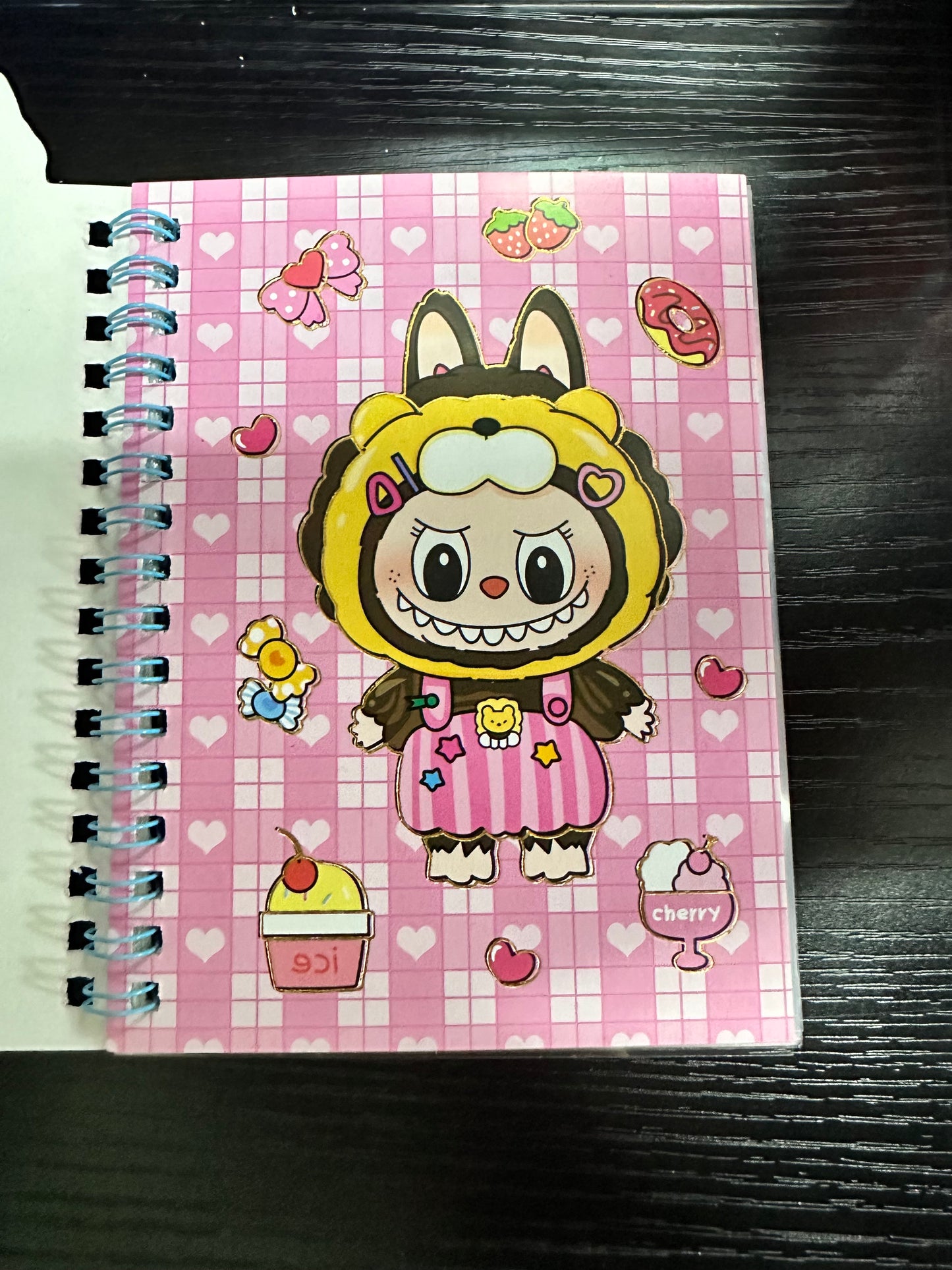Labubu Notebook & Sticker Book