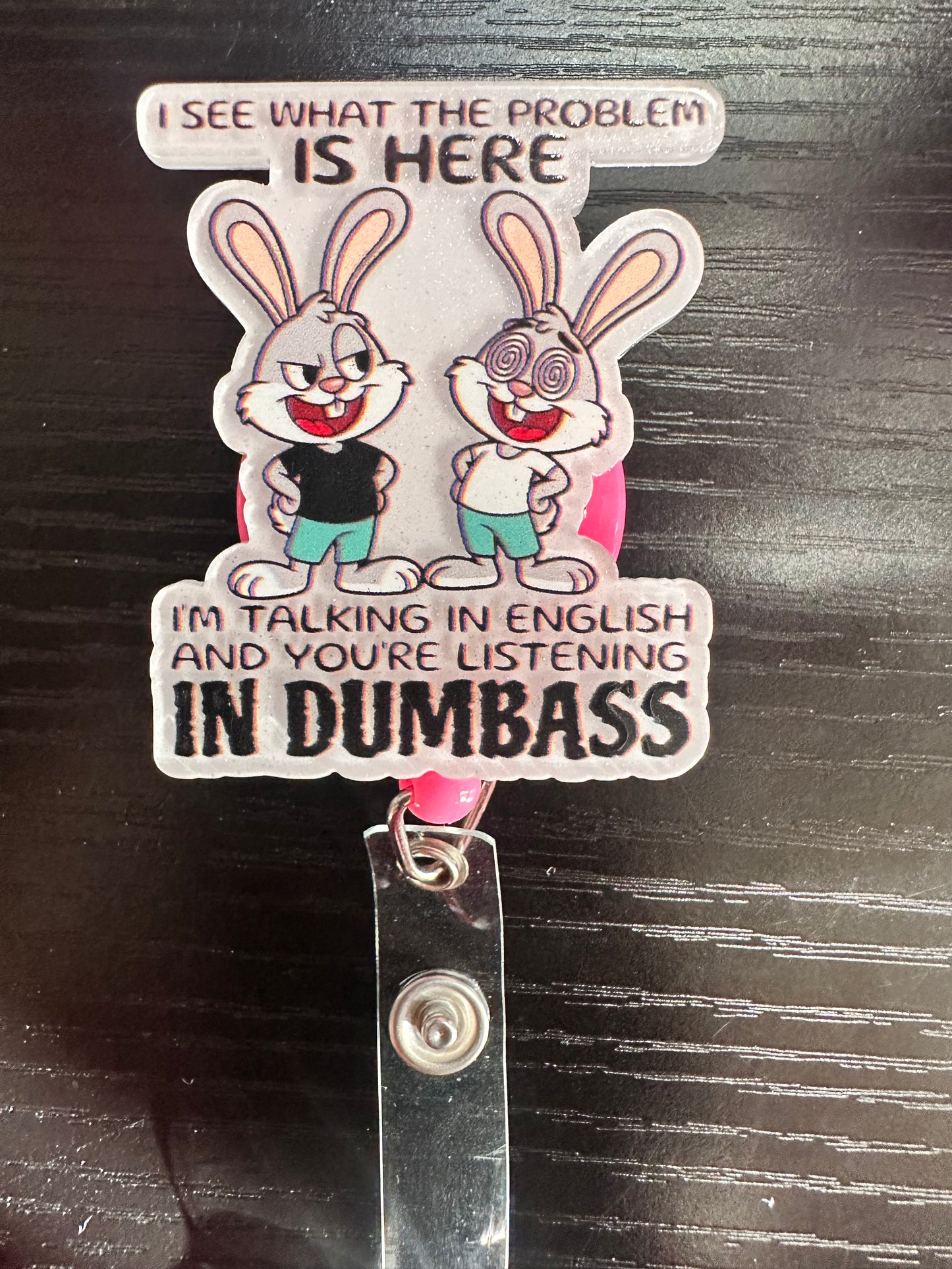 Bugs Bunny Badge Reel/Pop Socket