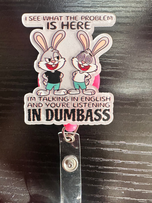 Bugs Bunny Badge Reel/Pop Socket