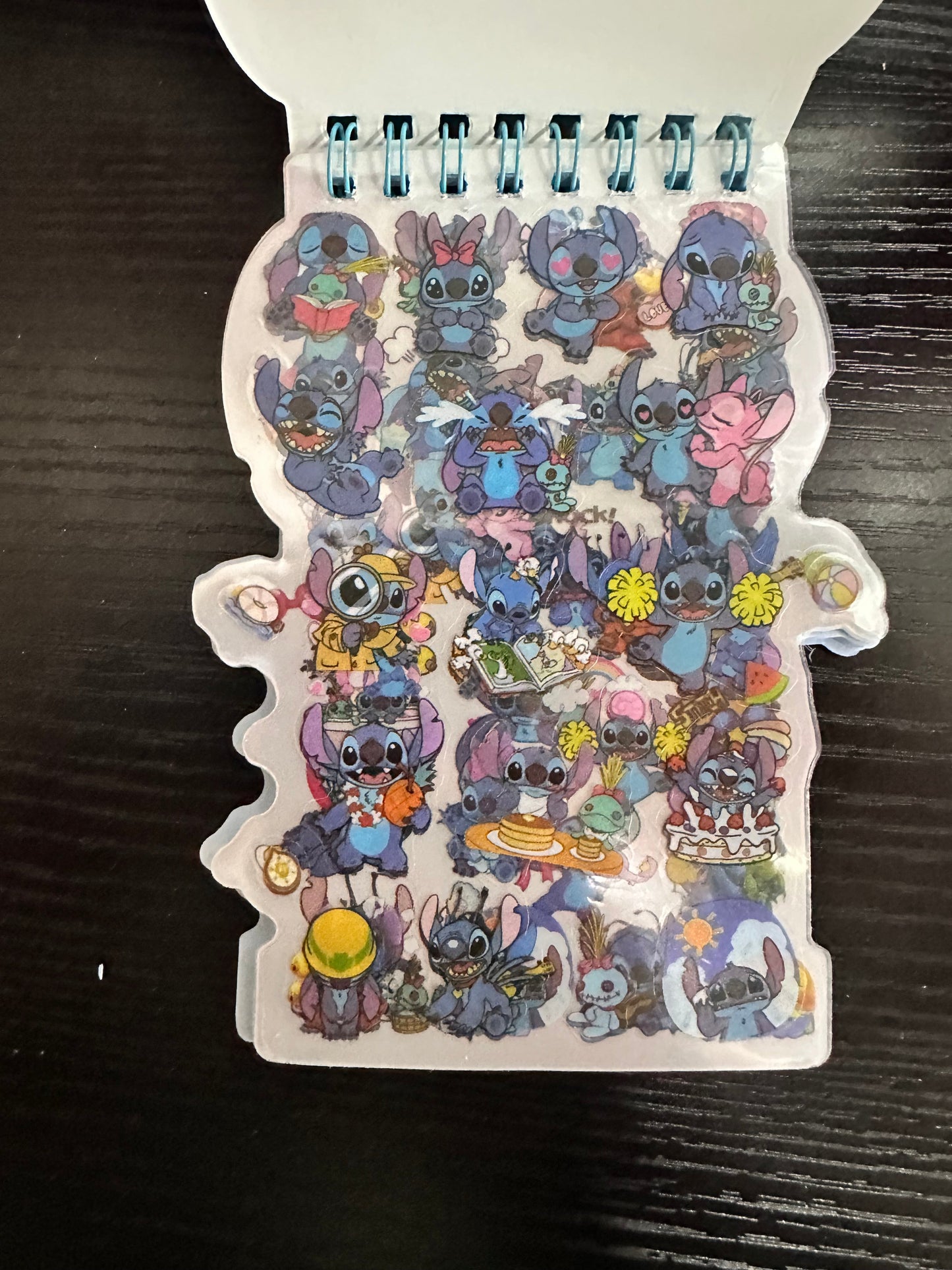 Stitch Bouquet Notepad & Sticker Book