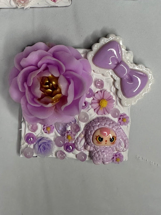 Custom Purple BB3 Junk Pop Socket