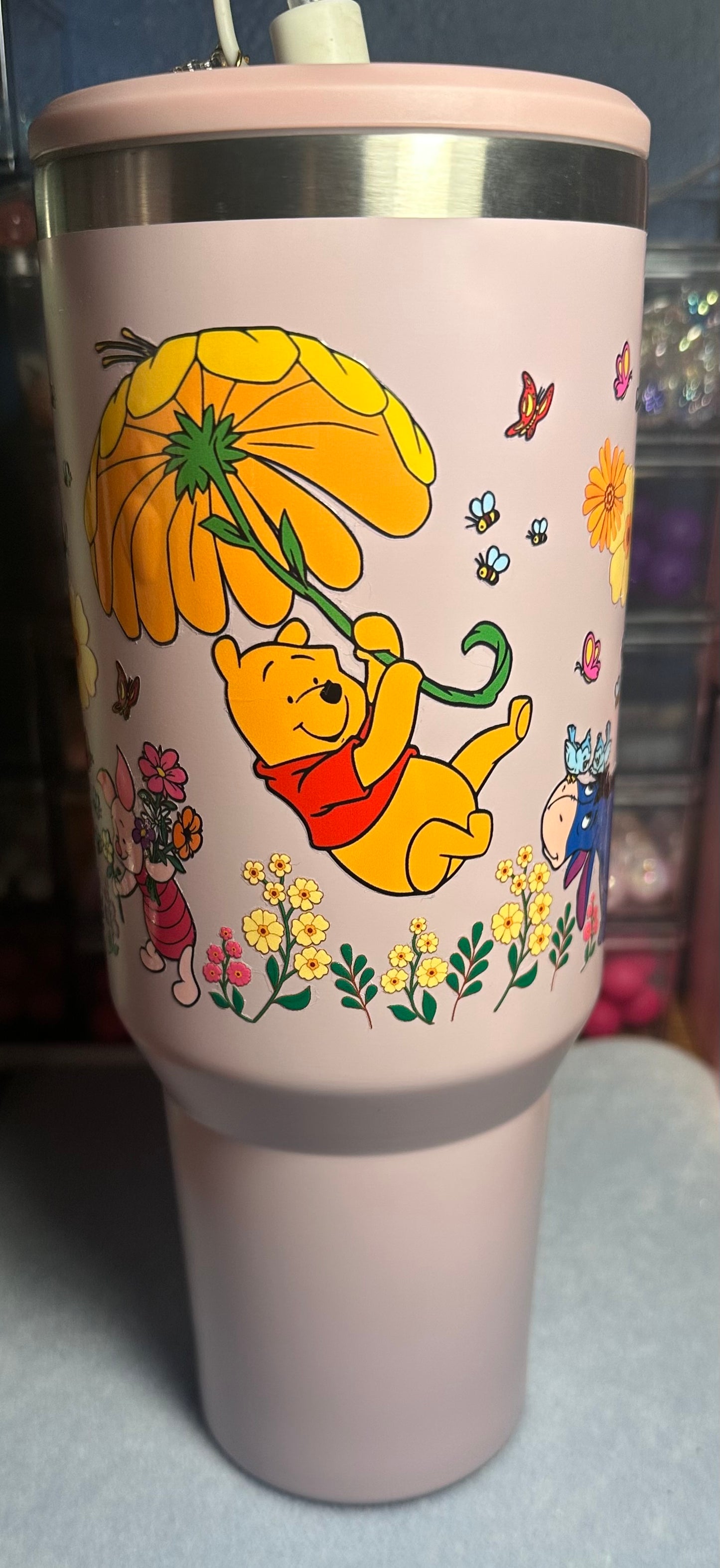 Pooh 40oz Custom Tumbler