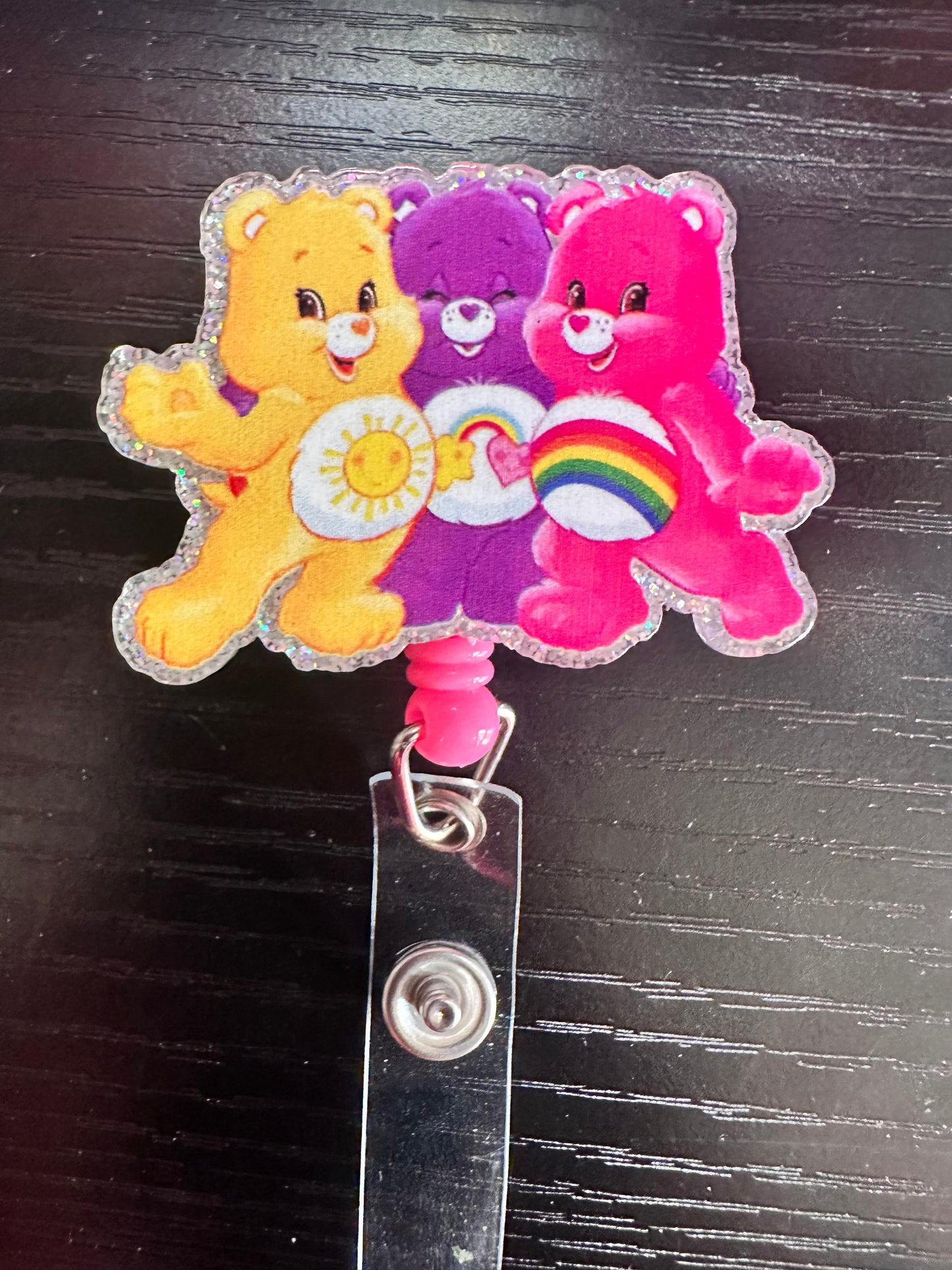 Care Bears Badge Reel/Pop Socket