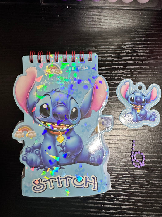 Stitch Notepad & Sticker Book