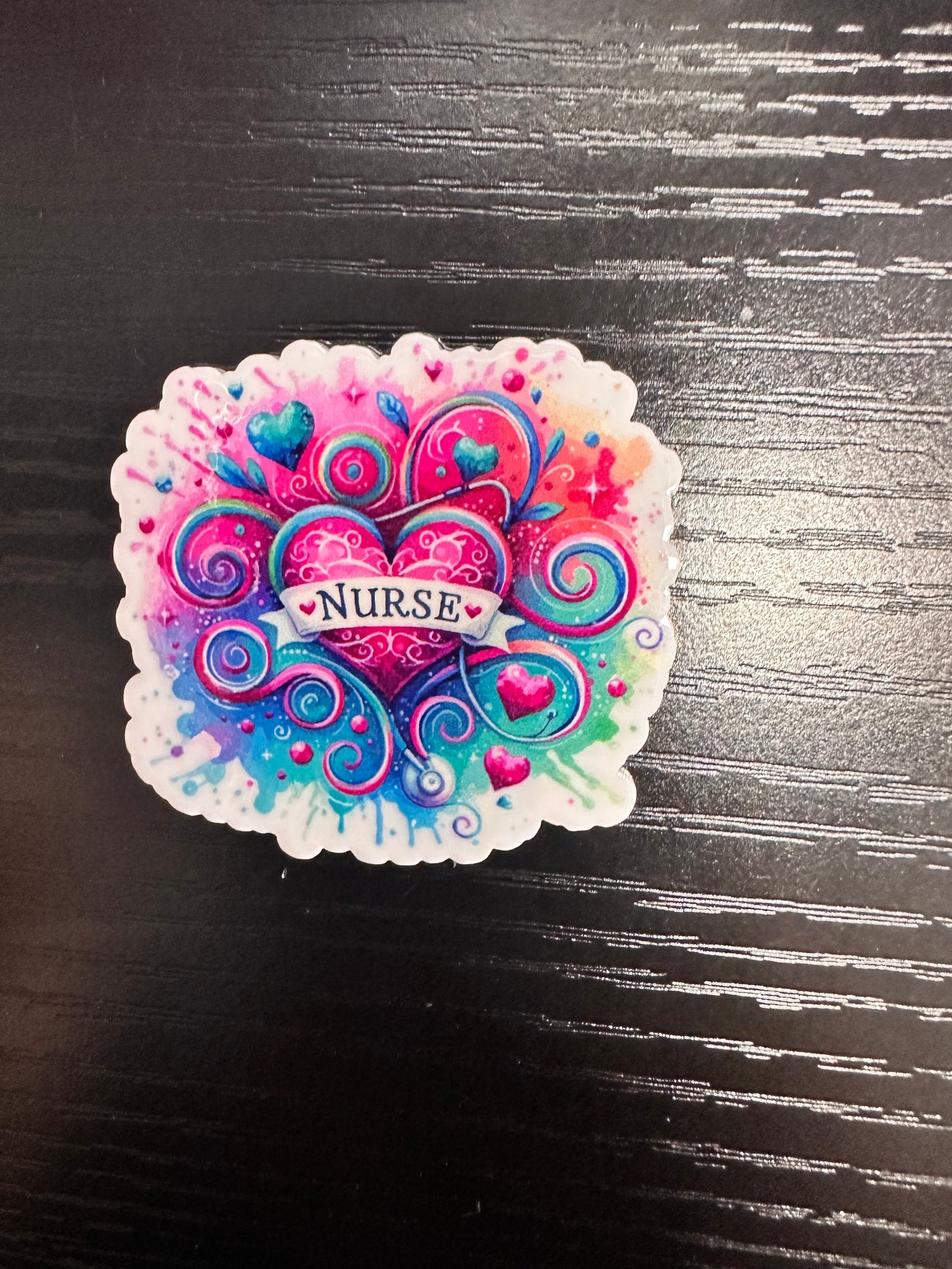 Nurse Badge Reel/Pop Socket