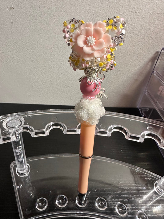 Butterfly Flower Pen