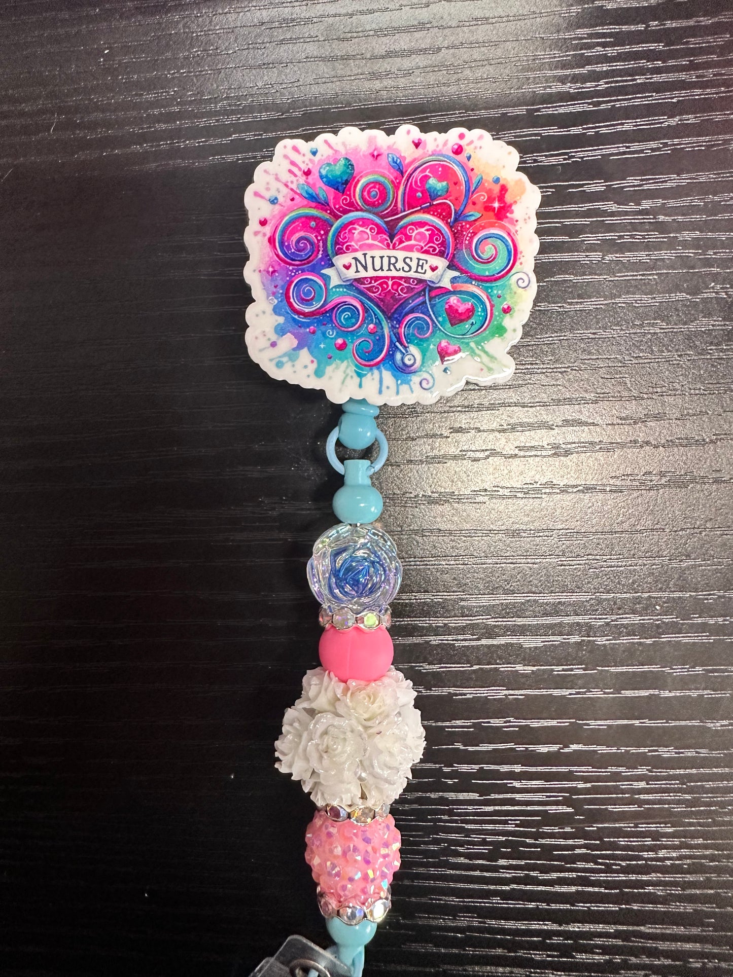 Nurse Badge Reel/Pop Socket