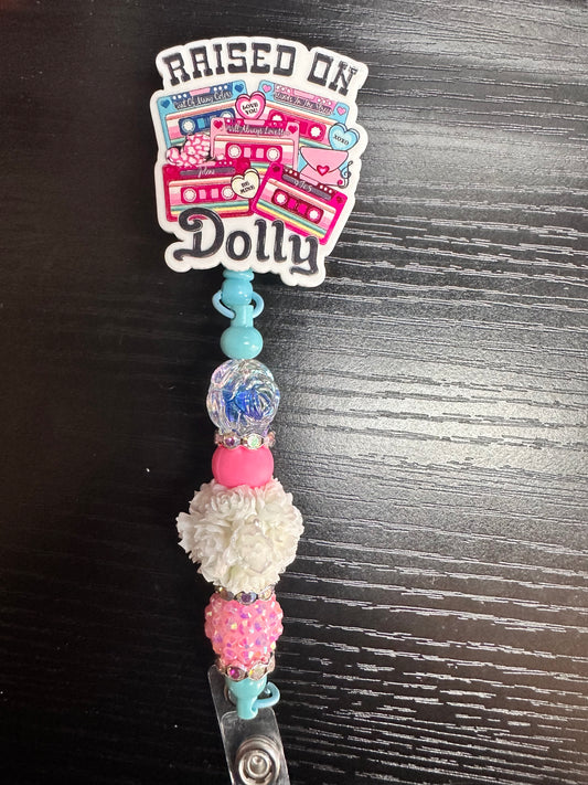 Dolly Badge Reel/Pop Socket