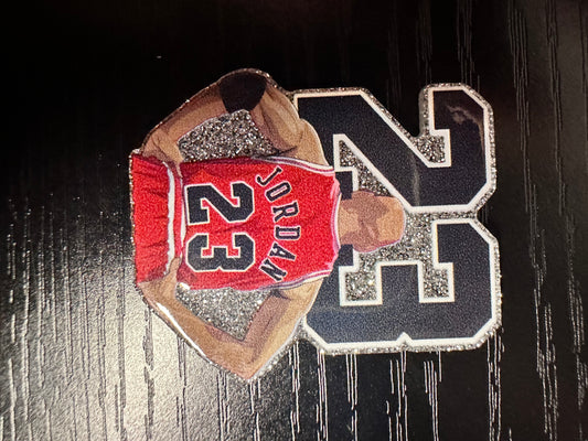 Michael Jordan Badge Reel/Pop Socket