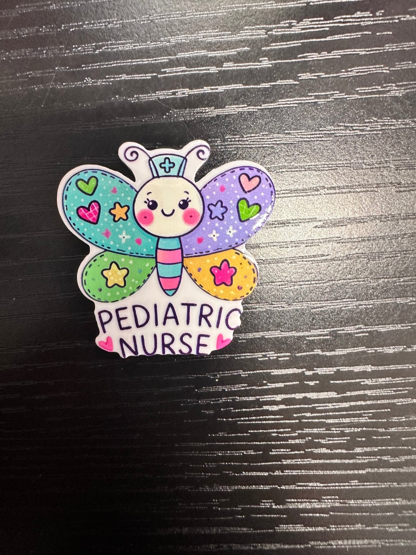 Pediatric Nurse Badge Reel/Pop Socket
