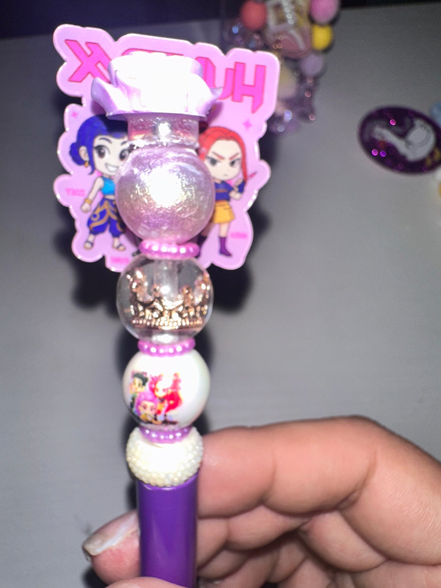 Kpop Demon Hunter Spinner Pen