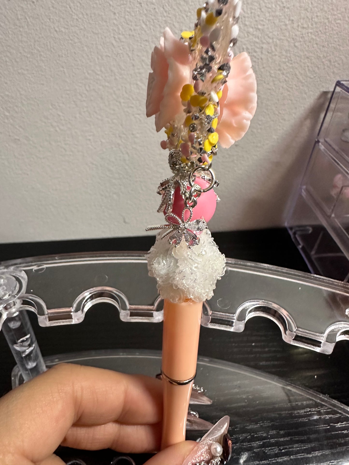 Butterfly Flower Pen