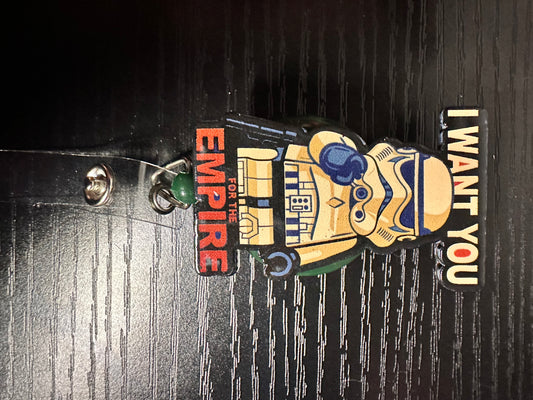 Star Wars Badge Reel/Pop Socket