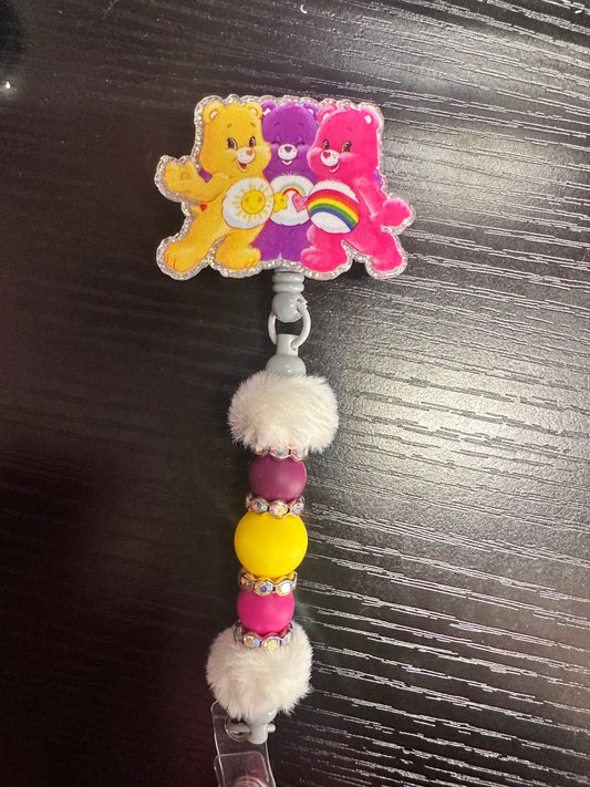 Care Bears Badge Reel/Pop Socket