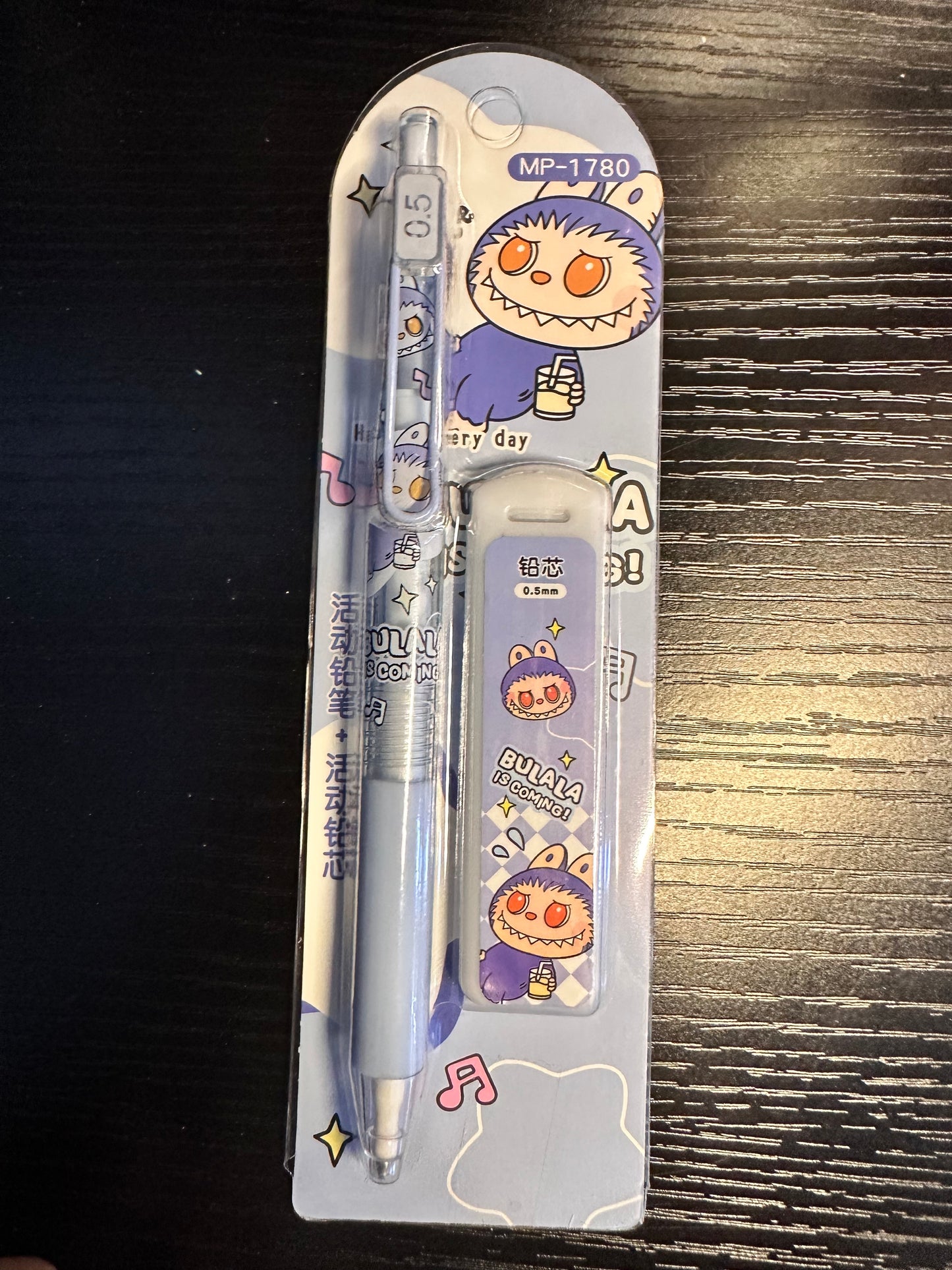Labubu Mechanical Pencils (0.5mm)